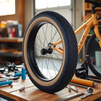 Fat Tire 20x4.0 pollici Elettrico Fat Tire Neve Beach Bike Pneumatico 20x4.0 Camera d'aria Parti bici Accessori bici