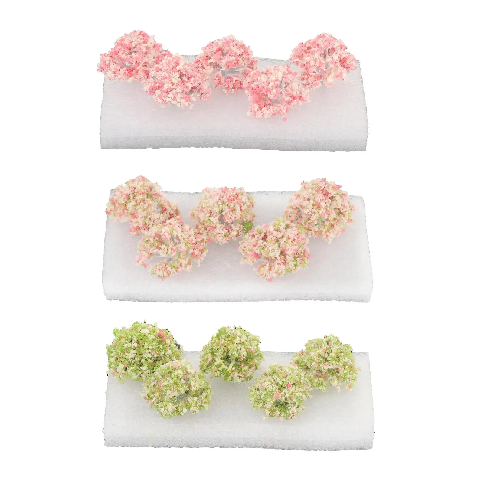 5 Pack Miniature Landscape Model Trees 1150 N scale Architecture