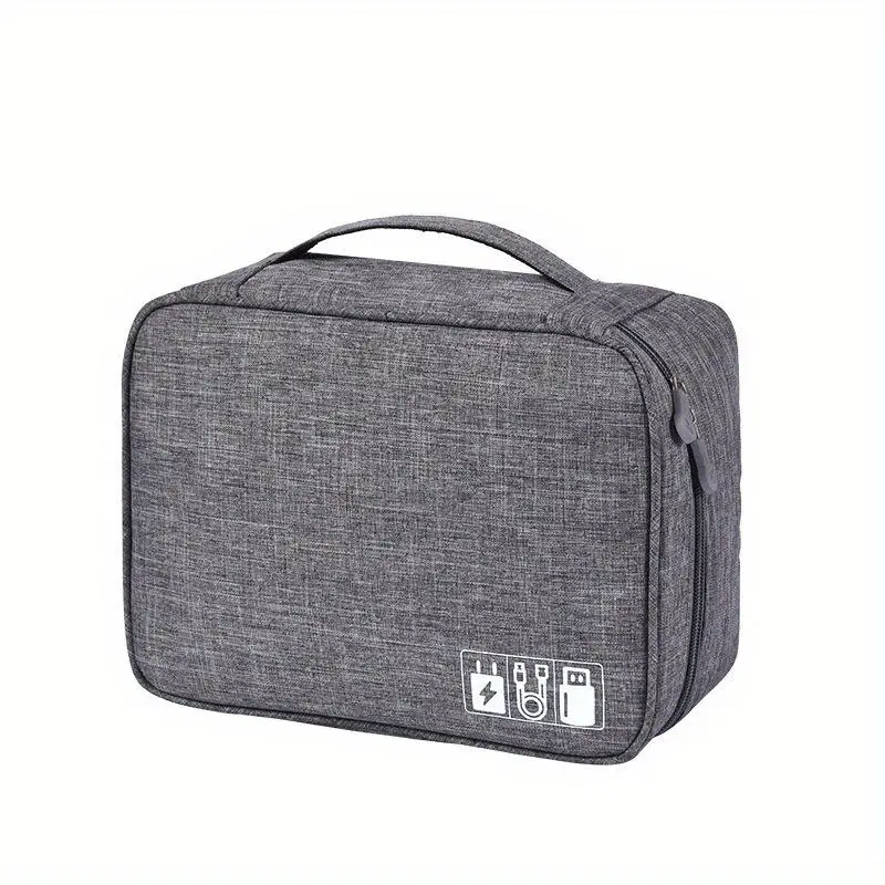 Compact Waterproof Travel Organizer for Electronics and Accessories