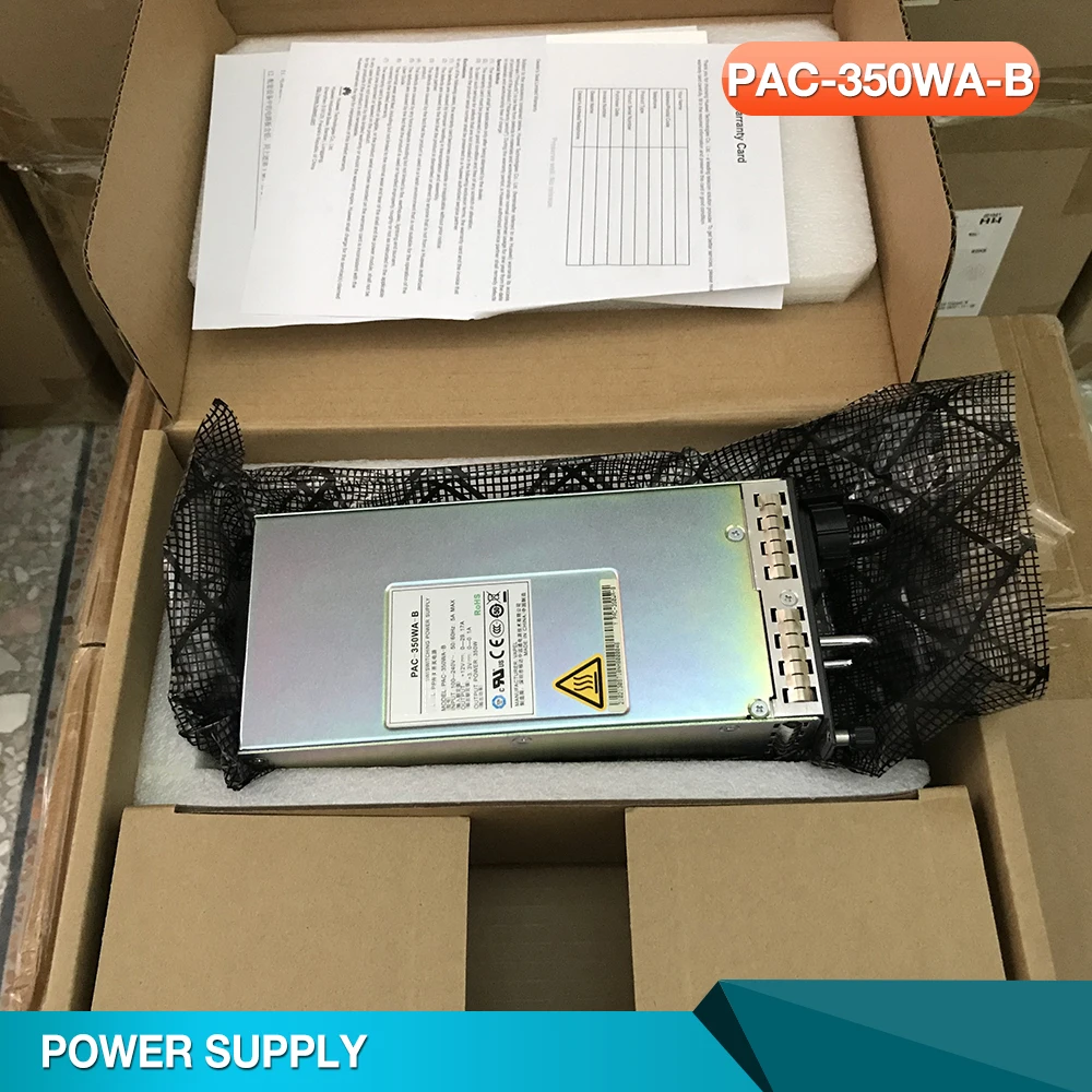 

PAC-350WA-B For HUAWEI CloudEngine 6800 Series Switch Power Supply 350w AC Power Supply