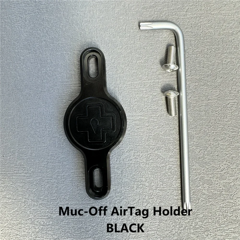 MUC-OFF Secure Tag Holder 2.0 for AirTag anti-thife tracking bike position protect your bike safe