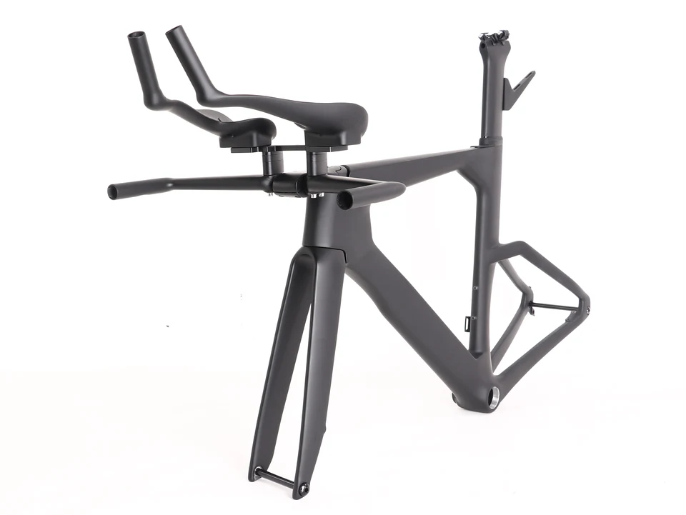 Velobuild-カーボンファイバータイムトライアルフレームセット、t47