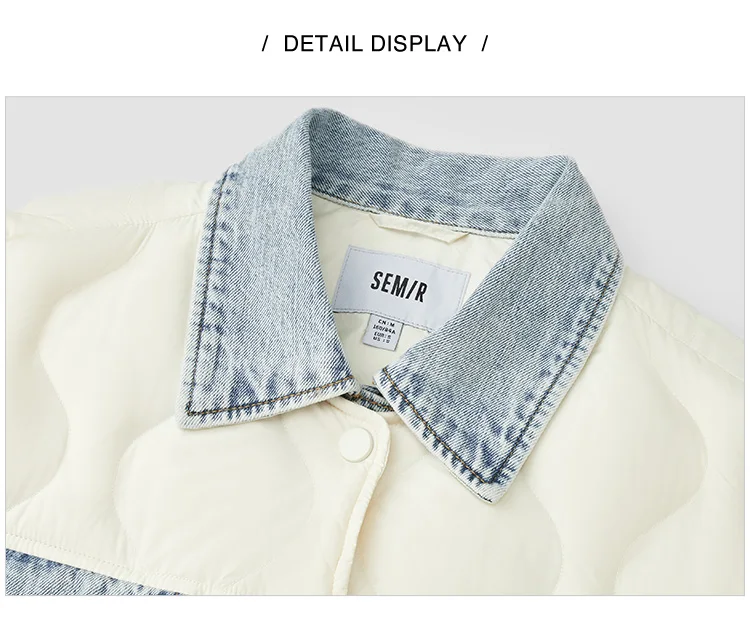 Down Jacket Women Mid-Length Waterproof Patchwork New Winter Antistatic Loose Outerwear Down Jacket