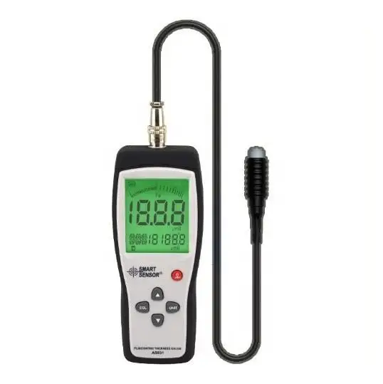 

SMART SENSOR AS931 High Accuracy Separate Layer Thickness Gauge Meter, Thickness Tester coating / Paint film /Iron-based