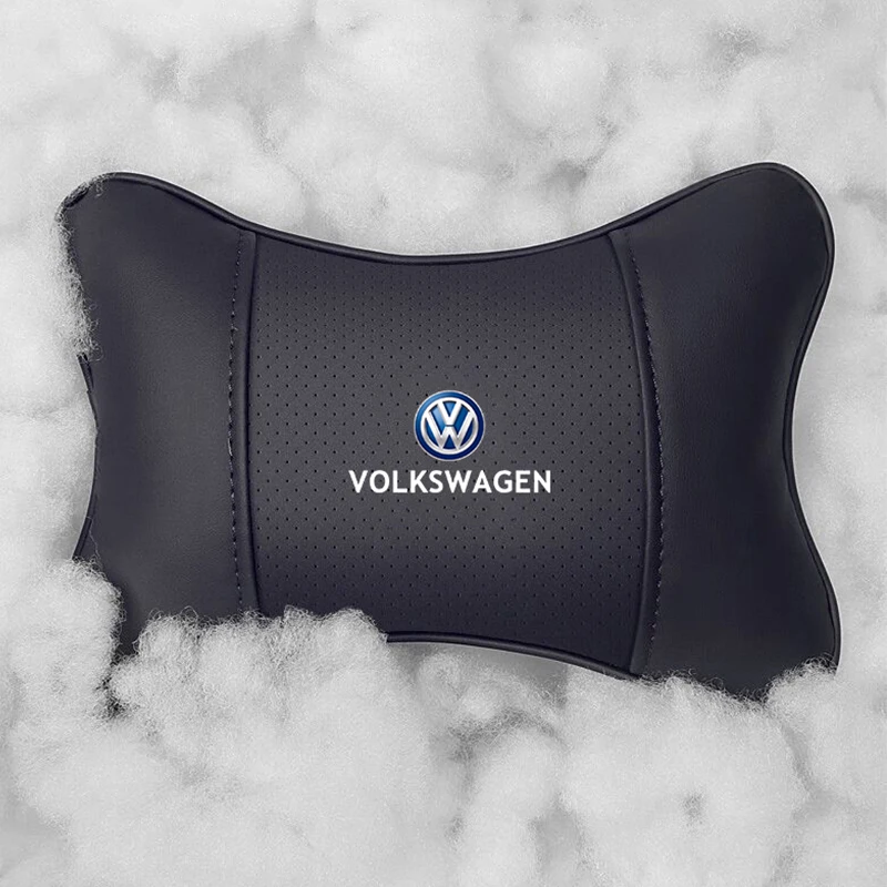 Car Seat Belt Covers Car Seat Belt Protect Cover Shoulder Pad Seat Headrest Neck Pillow For Volkswagen VW Scirocco Golf Amarok T5 Phaeton Teramont ID