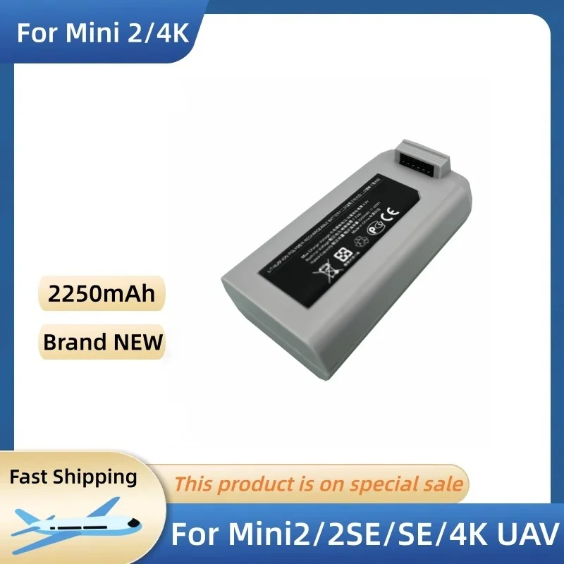 Batterie drone Mini 2/SE/4K 2250mAh 31min vol - Pièce détachée