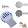3 Styles Stainless Steel Terminator Lice Comb Kids Hair Rid Headlice Super Density Teeth Remove Nits Comb Nit Free 4