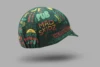 New Classical Sport Cycling Caps Green And Yellow Men And Women Breathable Quick-Drying Bicycle Hat 4
