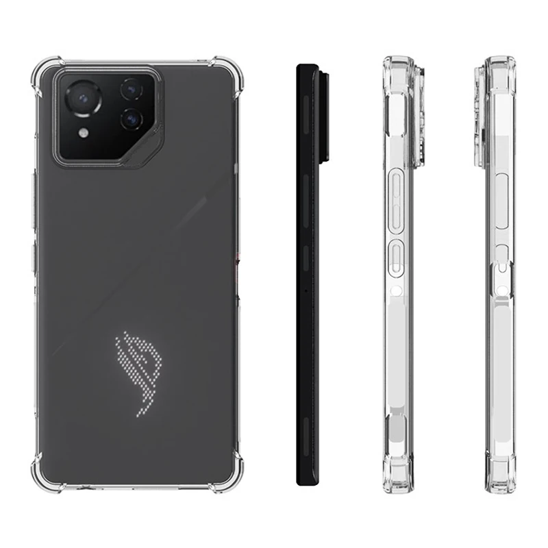 Air Cushion Shockproof Silicone TPU Back Cover Soft Phone Case