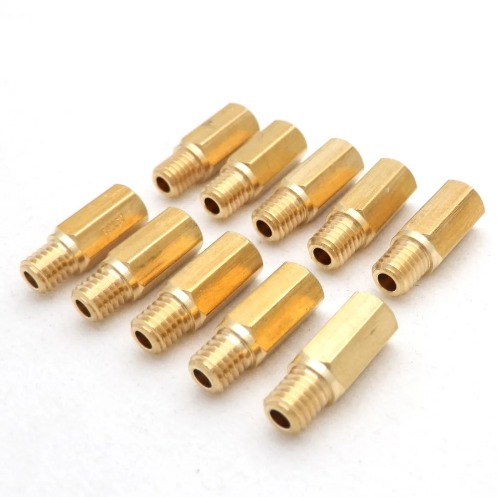 Keihin OKO CVK NSR KSR PWK PWM Jet Motorcycle Carburetor Main Jets Slow Pilot Jets Set Injector Nozzle (10pcs) Carburador - - Racext 21