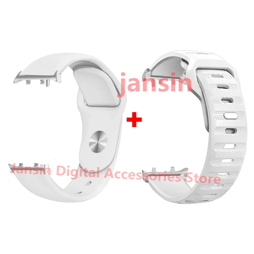 Silicone Sport Bracelet Replacement Band - Set of 2