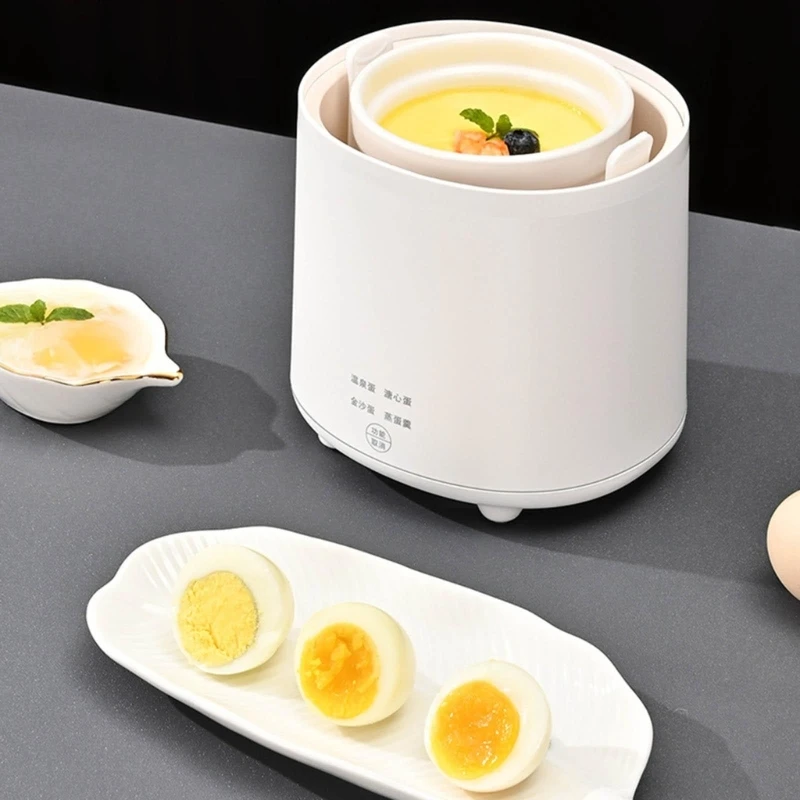 Kitchen 4 Egg Capacity Electric Hard Boiled Egg Cooker Omelet Maker Easy to Use