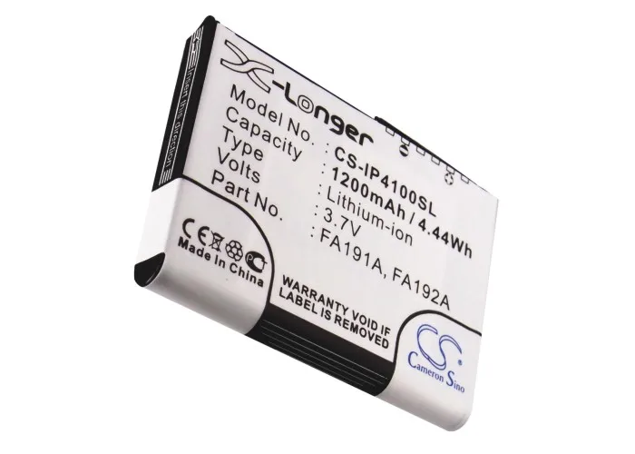 Pda, Batteria Per Pc Tascabile Per Hp Ipaq H4100, Ipaq H4135, Ipaq H4150, Ipaq H4155, 343110-001