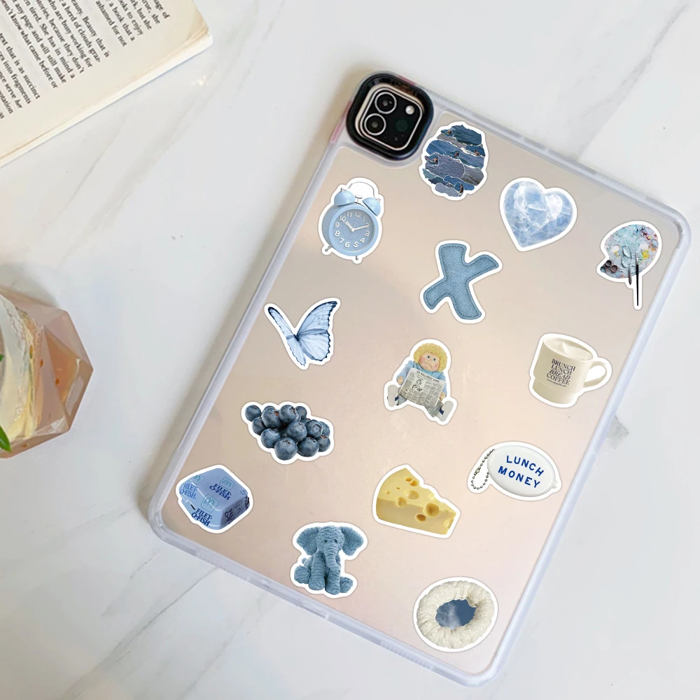 100 Pezzi Adesivi Floreali Trasparenti Per Scrapbooking – Set Con 50 Design Unici In Stile Acquerello, Impermeabili, Facili Da Applicare, Ideali Per PC, Bottiglie E DIY