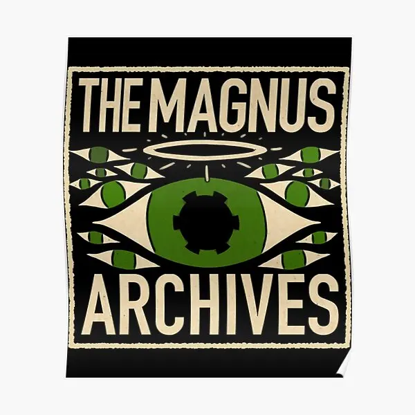 

The Magnus Archives Vintage Poster Picture Painting Mural Funny Wall Home Decoration Art Print Room Modern Decor No Frame