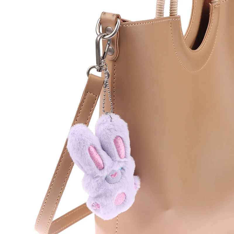 

Cute Cartoon Plush Rabbit Doll Lovely Stuffed Bunny Doll Keychain Soft Plush Toys Backpack Pendant For Girls Gifts