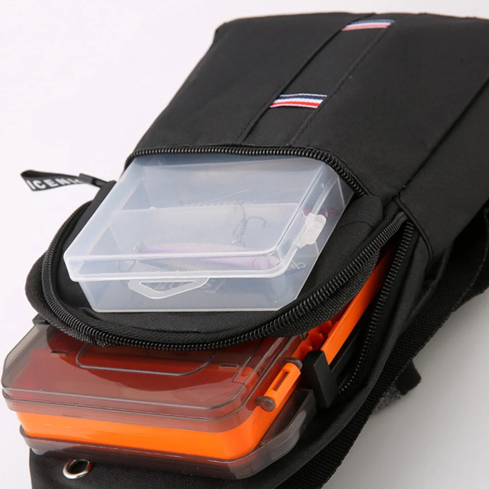Borsa da petto Borsa a tracolla da uomo Borsa a tracolla multifunzionale semplice Borsa a mano impermeabile Borsa a mano di grande capacità - immagine 4