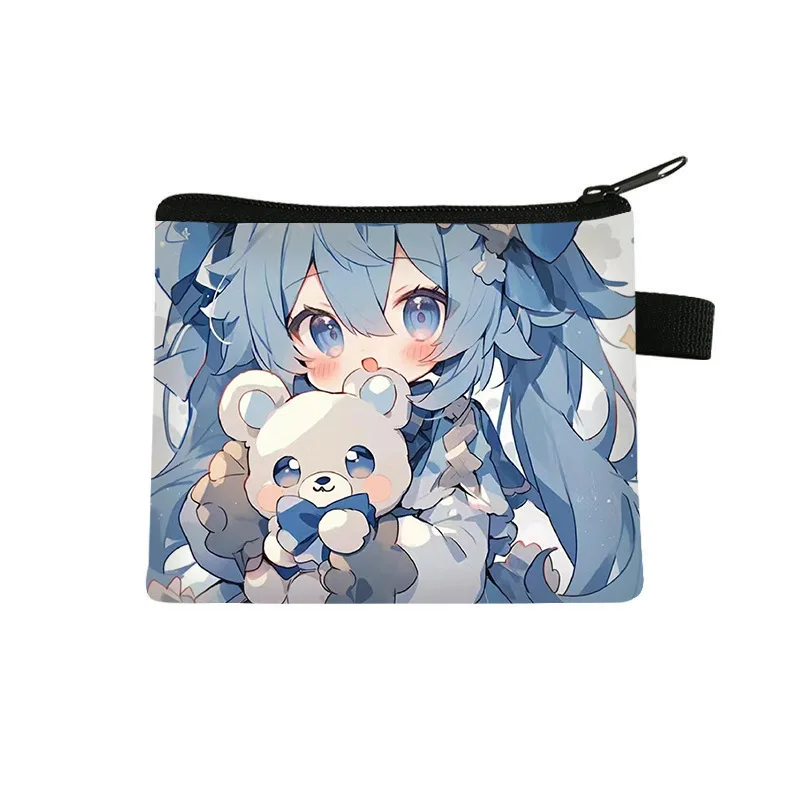 Cute Anime Character Coin Purse - Large Capacity Portable Mini Bag