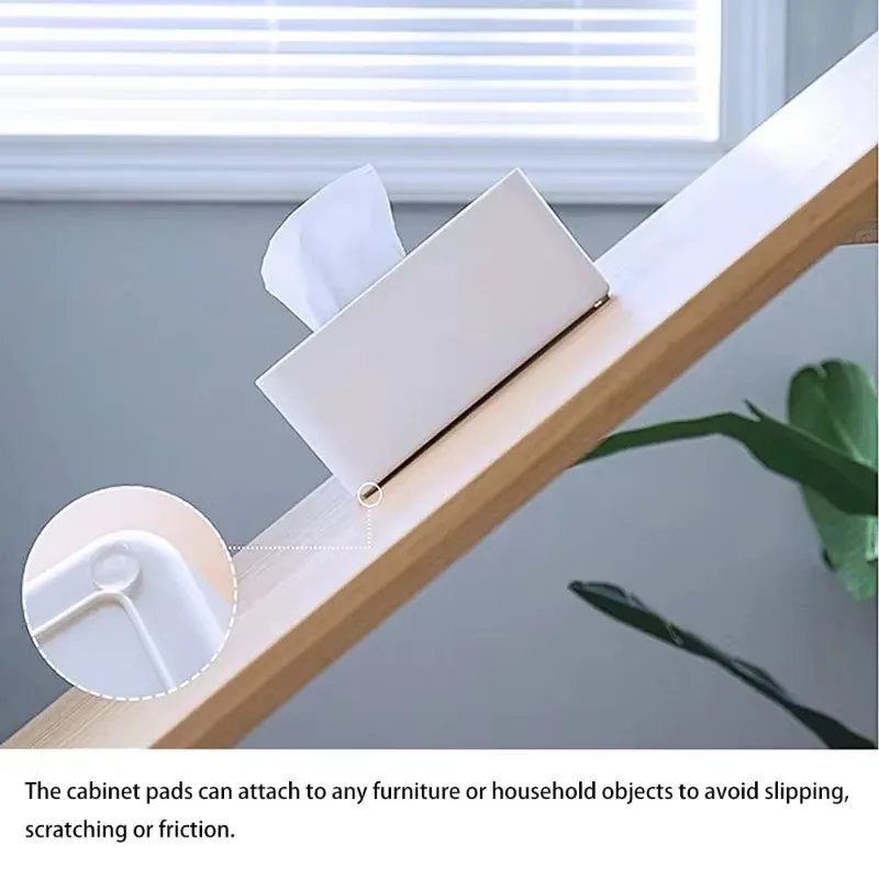 Self-Adhesive Clear Door Stop Silicone Cabinet Dots Rubber Damper er Cabinet Bumpers Cushion Furniture Protect Pad