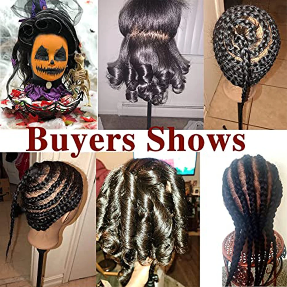 Рисунок 6 - 100% голова манекена из натуральных волос