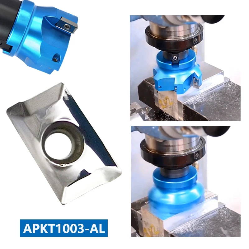 XCAN BAP Fräswerkzeughalter BAP300R BAP400R 1/2/3T Fräser Dorn Drehmaschine Bar 10 Stück APKT APMT Hartmetalleinsatz APKT1135PDFR APMT1135 – Detail 21