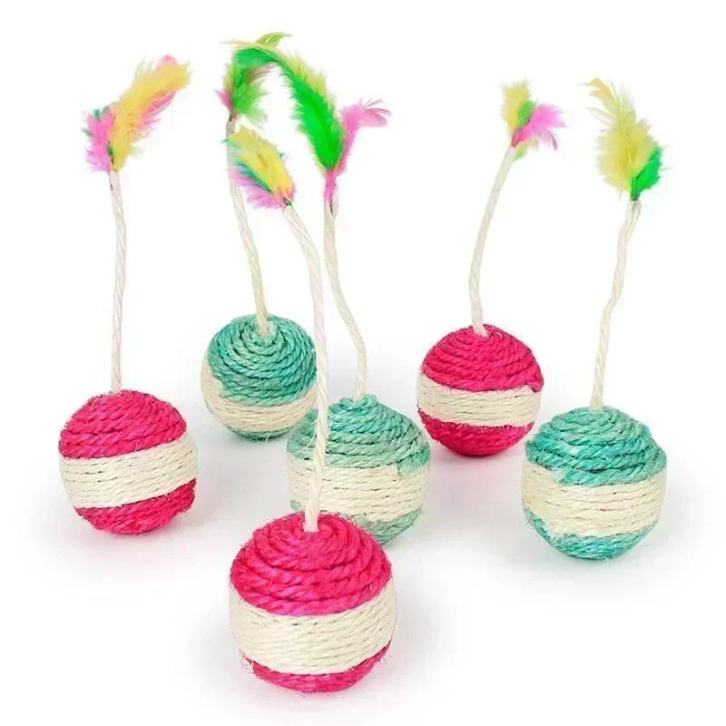 1Pc Cat Toy Scratching Ball 3