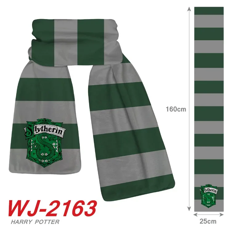 Harris Cartoon Scarf Ravenclaw Hufflepuff Slytherin Gryffindor Potter Hermione Anime Scarf Ornament