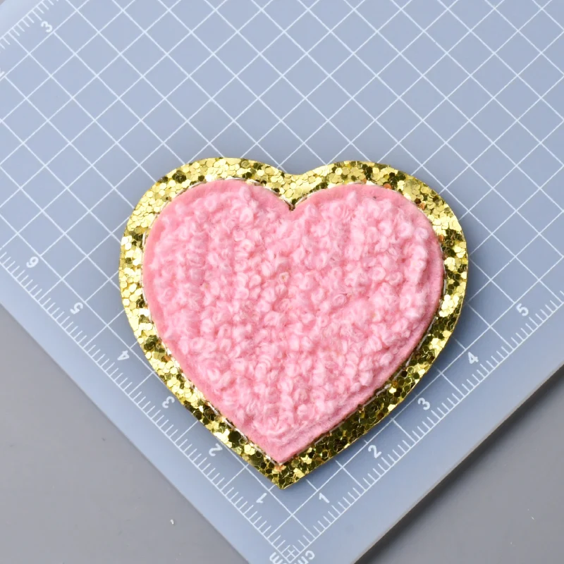 1pc Letter Patches Stickers Iron On Chenille Embroidery Patches Alphabet Rainbow Lightning Airplane Applique Clothing Stickers 