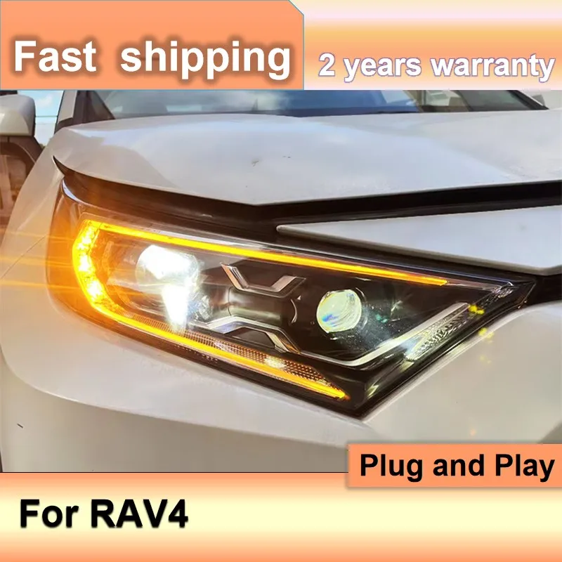 Car Accessories for Toyota RAV4 Headlight 20202022 RAV4 Head Light DRL
