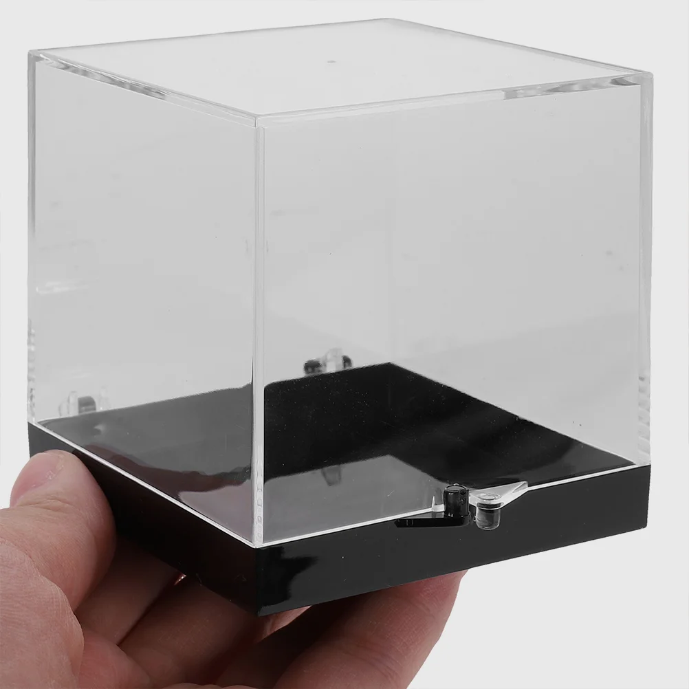 

Clear Specimen Sample Display Storage Box Clear Holder for Stones Display Small Stone Display Case