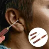 2 Pcs Wooden Ear Spoon Cleaners Portable Vacuum Wax Removers Cleanser Pick Crafts Removal Spoons Cleaning Gadgets 6