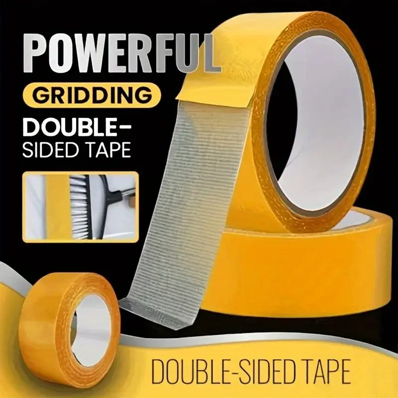 Heavy Duty Waterproof Traceless Mesh Adhesive Tape, Double-Sided, 5/20m