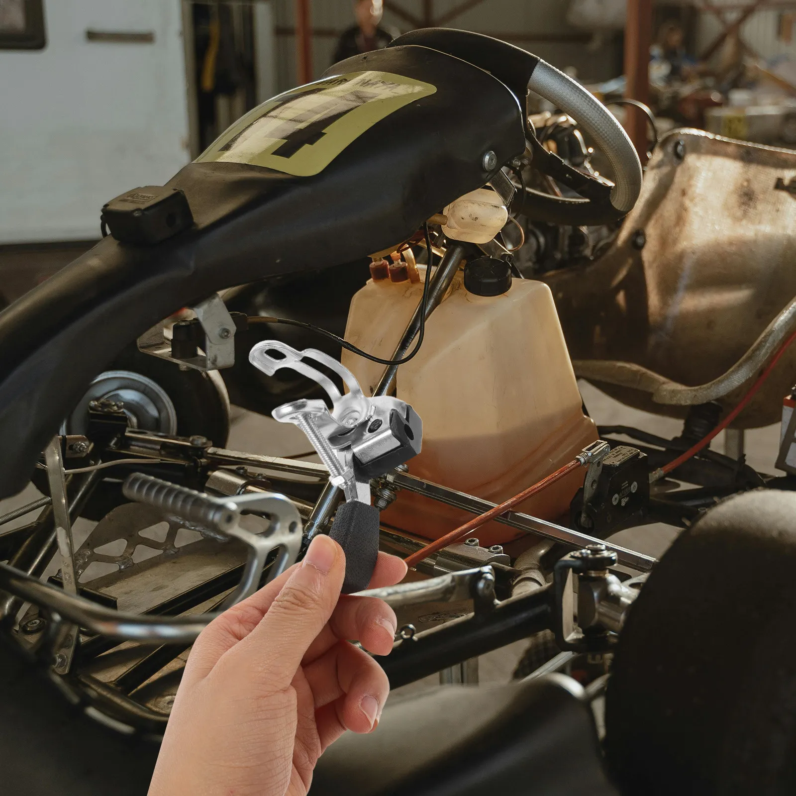 엔진 오프로드 트로웰, 틸러, 차량용 고카트 스로틀 스위치 교체, 헤비 듀티 철제 스로틀 레버