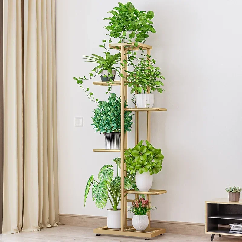 Modern Flower Stand Balcony Multi-layer Pots for Plants Stable Load-bearing Flower Holders Beautiful and Practical Planter Stand