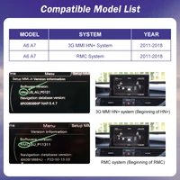 Autoradio multimédia stéréo pour Audi A6 C6 C7 A7 2011-2018 sans fil CarPlay GPS Navi lecteur Radio Bluetooth 12.3 "écran tactile 2