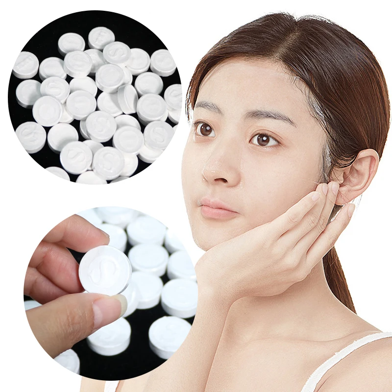 15 50PCS Ultra thin Moisturizing Face Mask Disposable Compressed Mask Paper Cotton Face Sheets