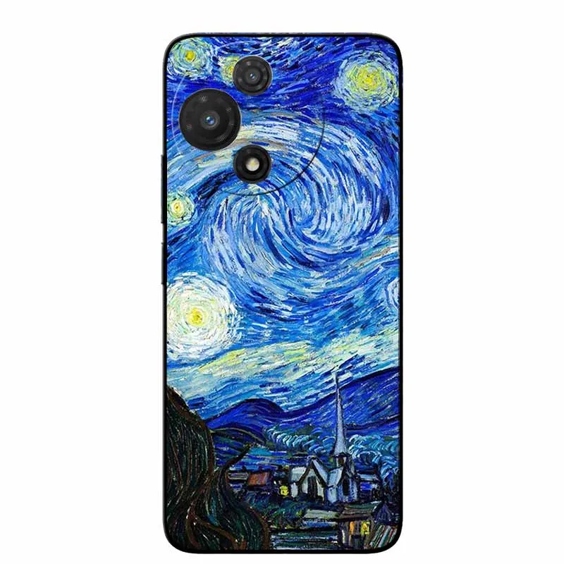 3D Cartoon Embossed Retro Silicone Case with Anime Bumper