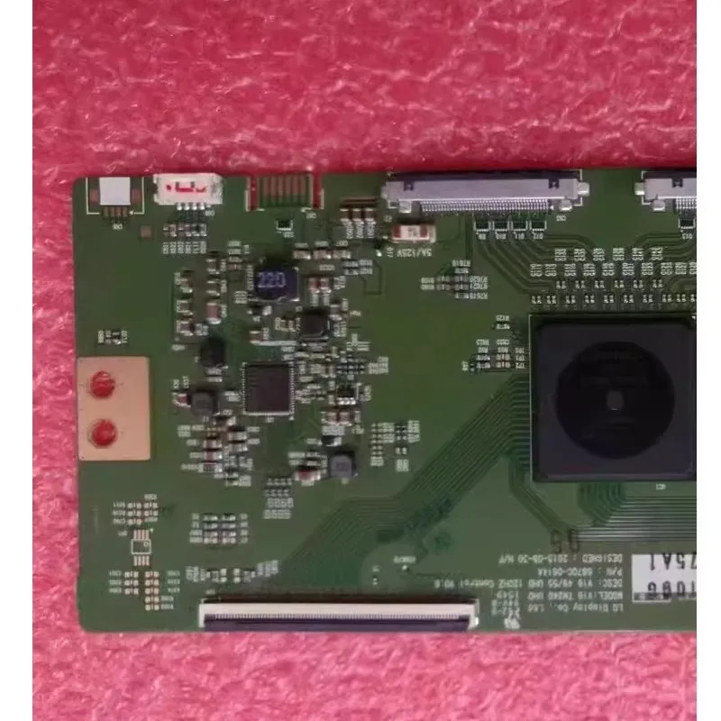 오리지널 Tcon 보드 V16 49/55 UHD 120HZ V0.6 오리지널 6870C-0614A 완벽하게 작동 완전히 테스트됨