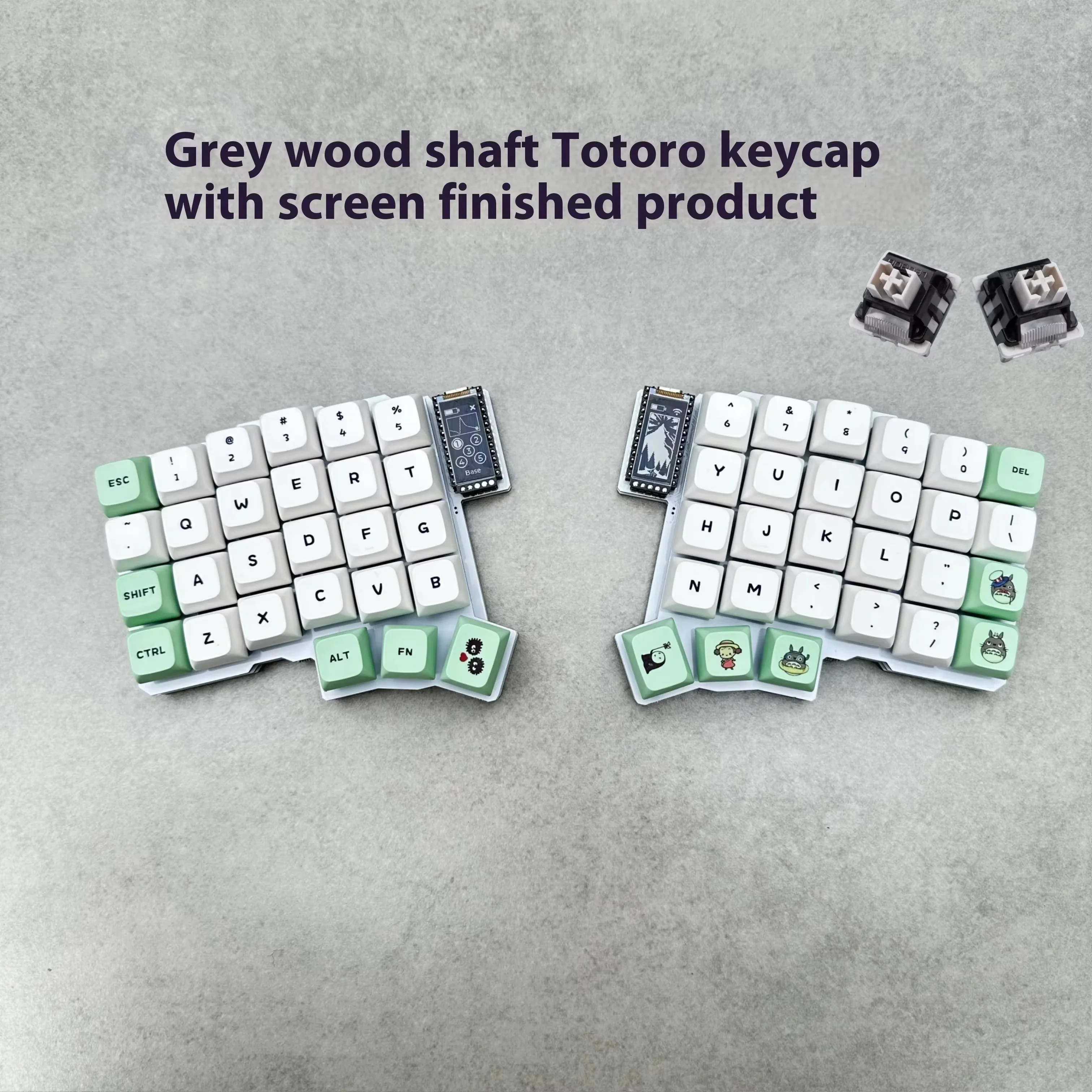 週末☆限定セール】組立済み・54キー左右分割型キーボード Silakka54