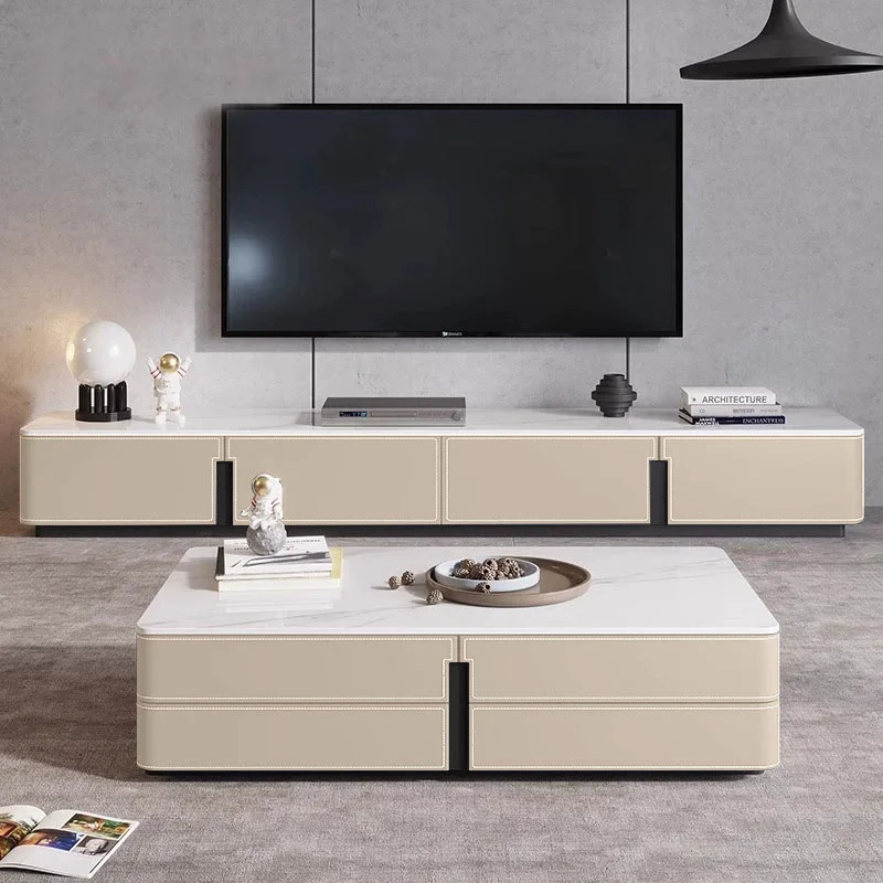 

White Modern Style Tv Cabinet Living Room Desk Luxury Tv Cabinet Table Television Salon Moveis Para Casa Bedroom Furniture