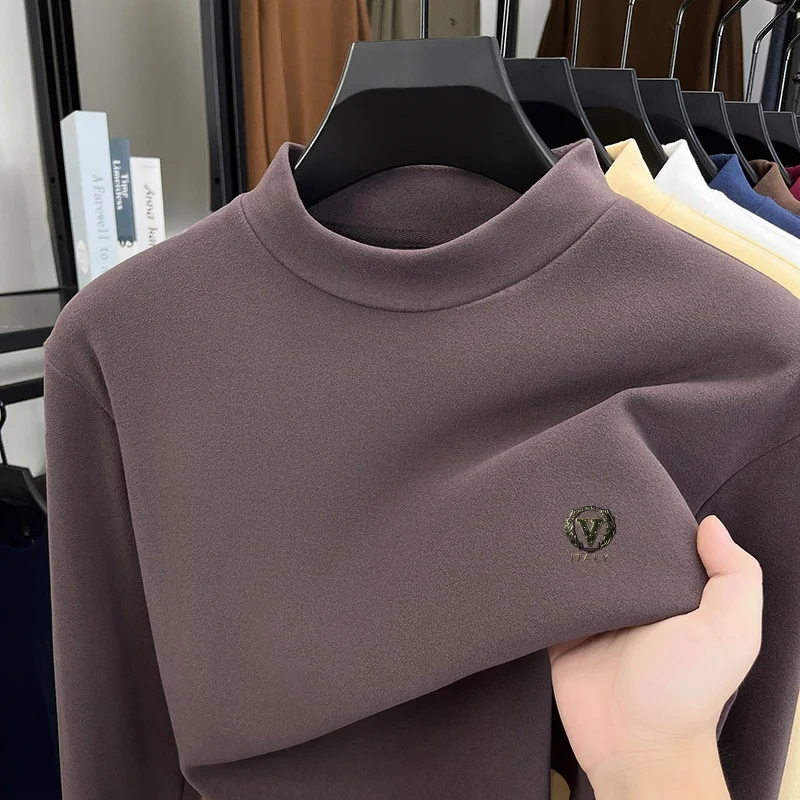 الراقية جودة الرجال شبه عالية الرقبة المخملية طويل...