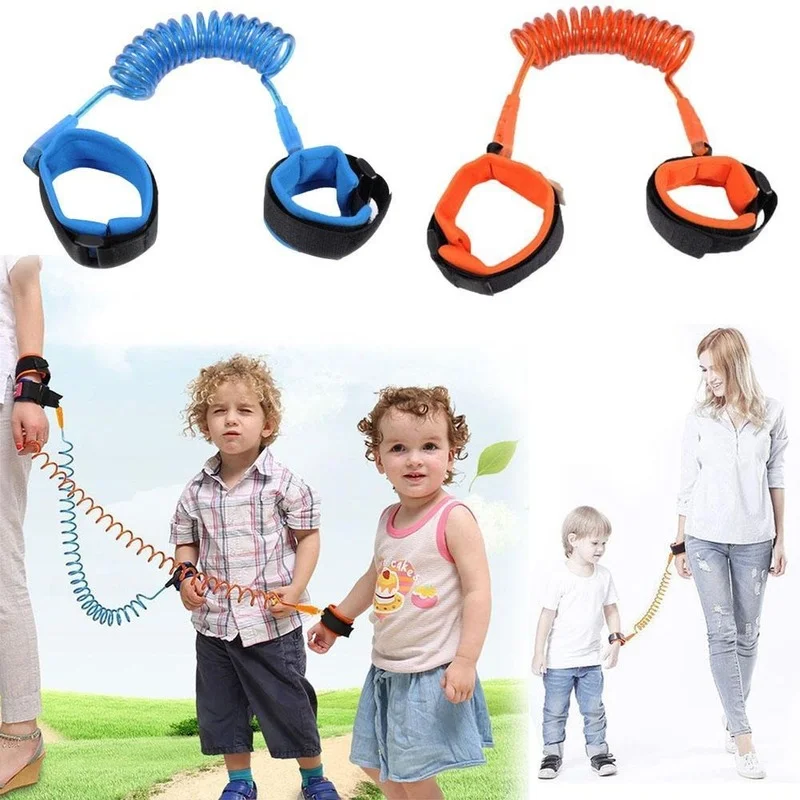 Anti Lost Wrist Link Toddler Leash Safety Harness for Baby Kid Strap Rope Outdoor Walking Hand Belt Anti-lost Luminous Wristband