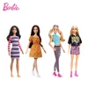 Original Barbie Fashion Girls Series Doll Style Girl Kids Toys Borthday Gifts kawaii Long Hair Princess Movable Joints Cartoon 1