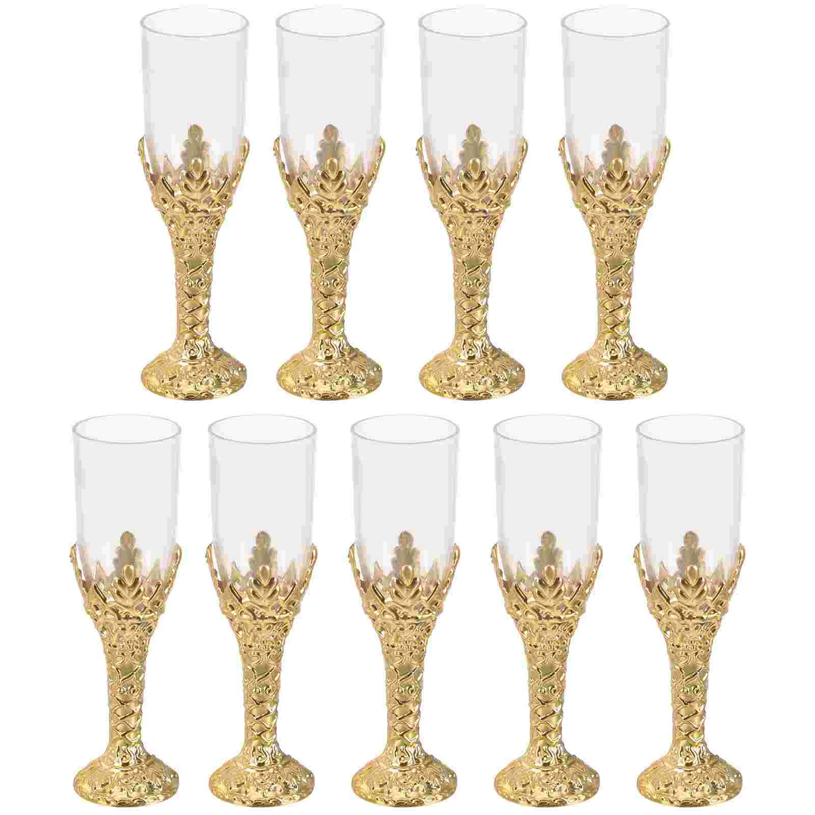 

Vintage Chalice Goblet Plastic Wine Glasses Medieval Wine Cups King Queen Party Goblets Altar Cup Worship Cup Church Communion