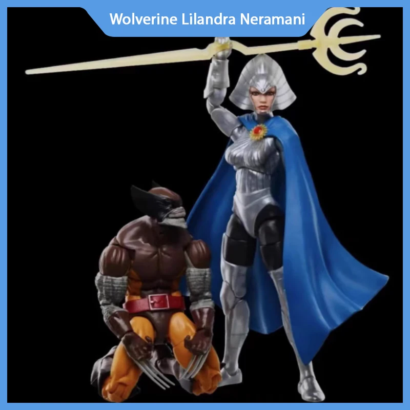 

Marvel Legends Series Figures Wolverine And Lilandra Neramani 6-Inch Action Figures Statue Model Toy Gift Collectibles F9034