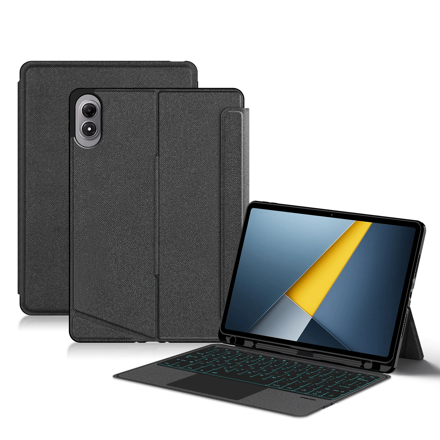 Detachable Touchpad Keyboard Cover with Pen Slot