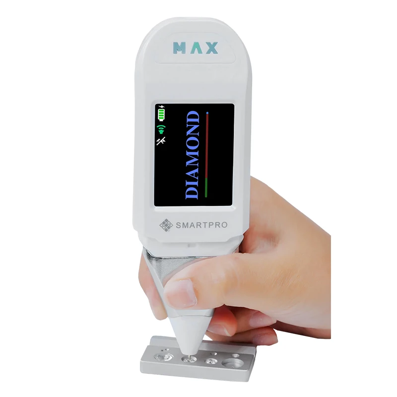 Smartpro MAX 올인원 멀티 테스터 5 in 1 휴대용 실험실 성장/시뮬레이션/다이아몬드 CVD/HPHT Moissanite 큐빅 지르코니아 테스트 펜