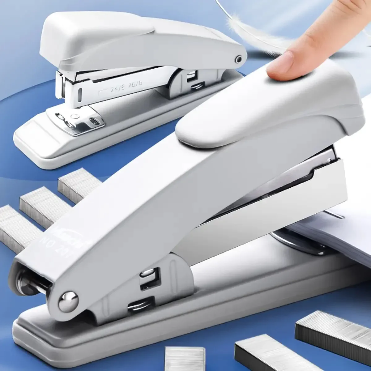 Portable Multifunctional Metal stapler 1 Pcs For Student Schools and Offices metal stapler