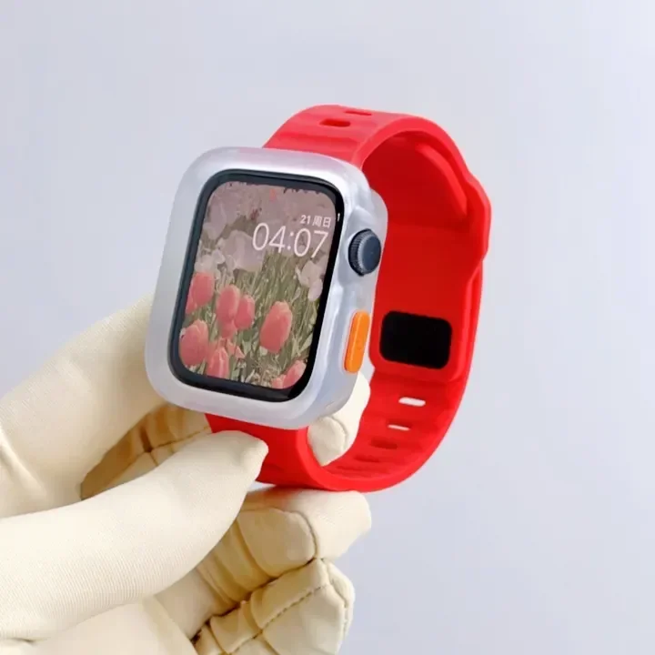 Premium Silicone Case and Strap Combo