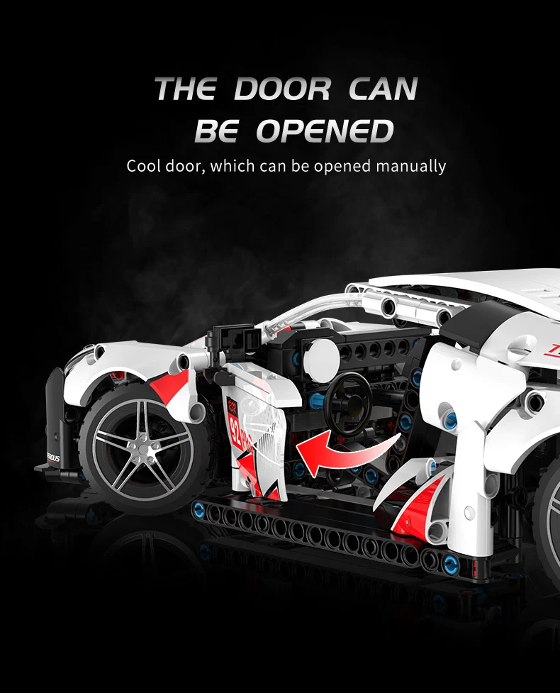 Technical Car App Remote Control K96122 Moter Power Building Blocks Bricks Super Racing Car Sets Toys For Boys Kids Gift Moc Set